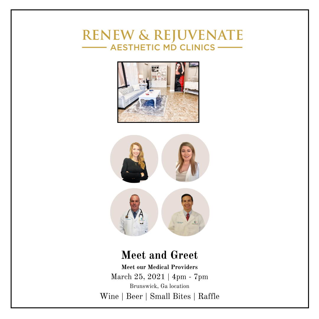 Meet and Greet Event - Renew & Rejuvenate Aesthetic MD Clinics